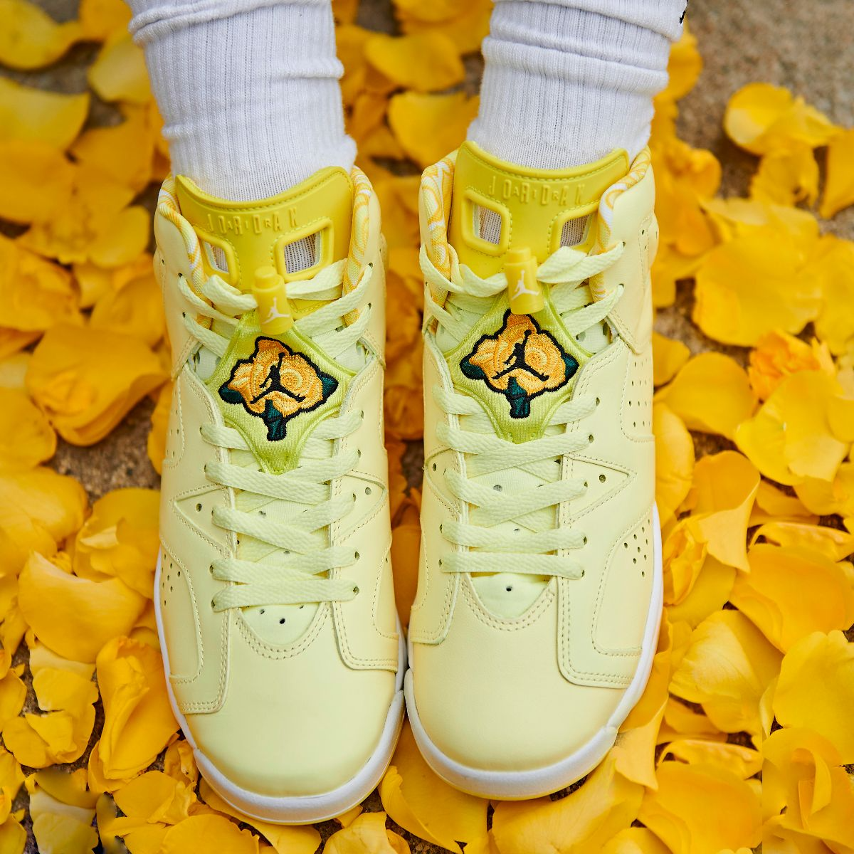 Giày Nike Air Jordan 6 Retro GG 'Citron Tint' 543390-800 - Ảnh 3