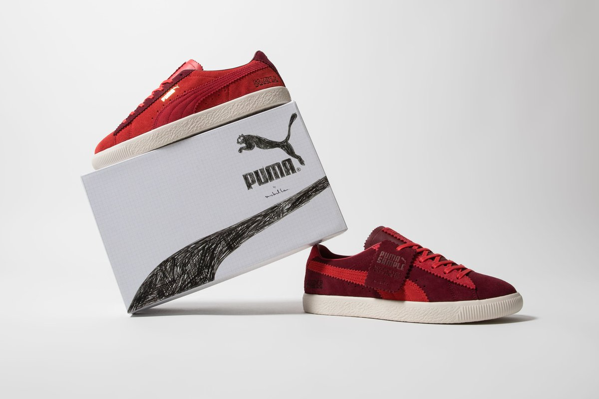 Giày Puma Michael Lau x Suede VTG 'Poppy Red' 380820-01 - Ảnh 5
