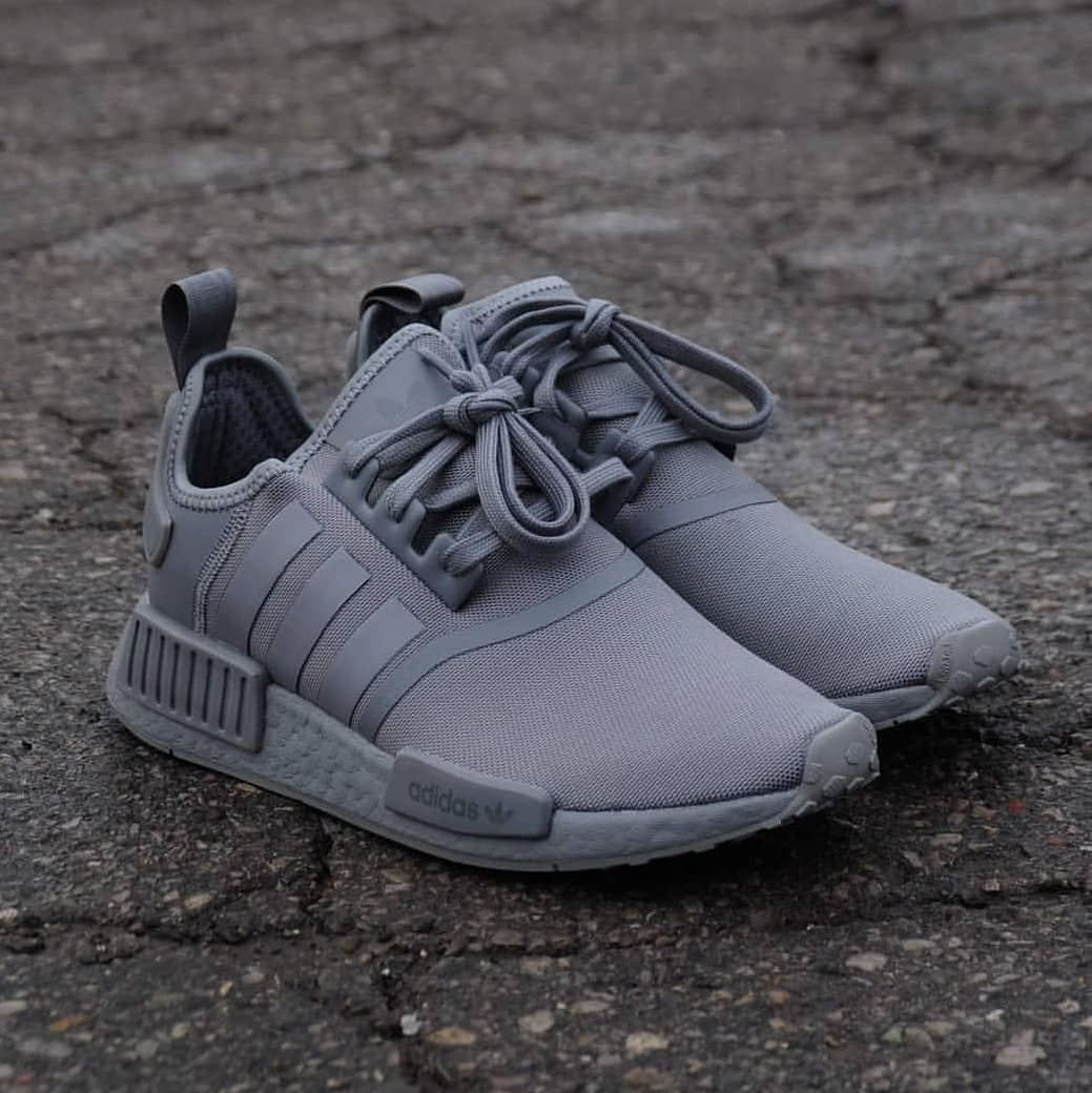 Giày Adidas NMD R1 Triple Grey FV9016 - Ảnh 2