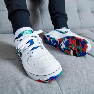 Alternative view of Giày Nike Air Force 1 Low 'Melted Crayon' CU4632-100