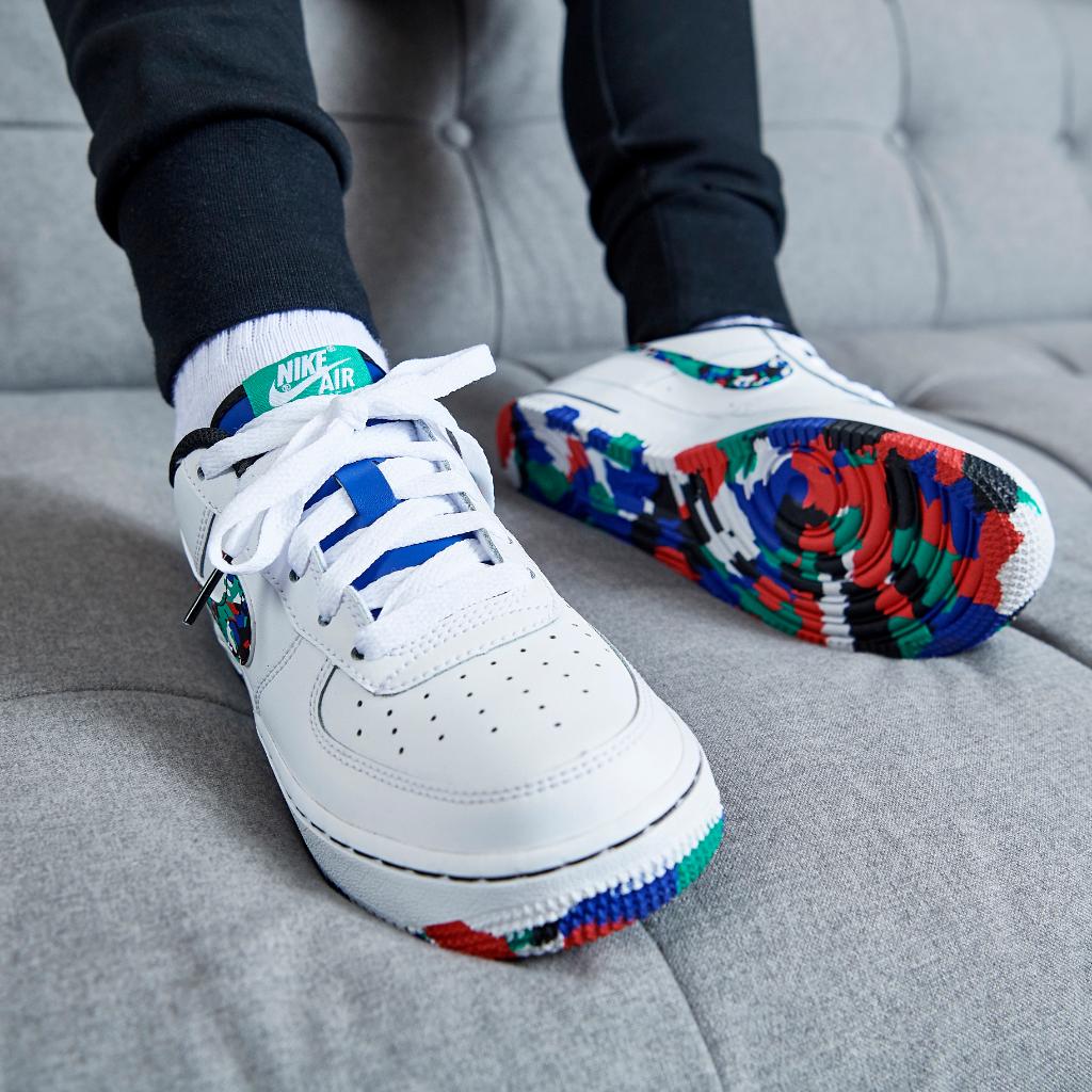 Giày Nike Air Force 1 Low 'Melted Crayon' CU4632-100 - Ảnh 2