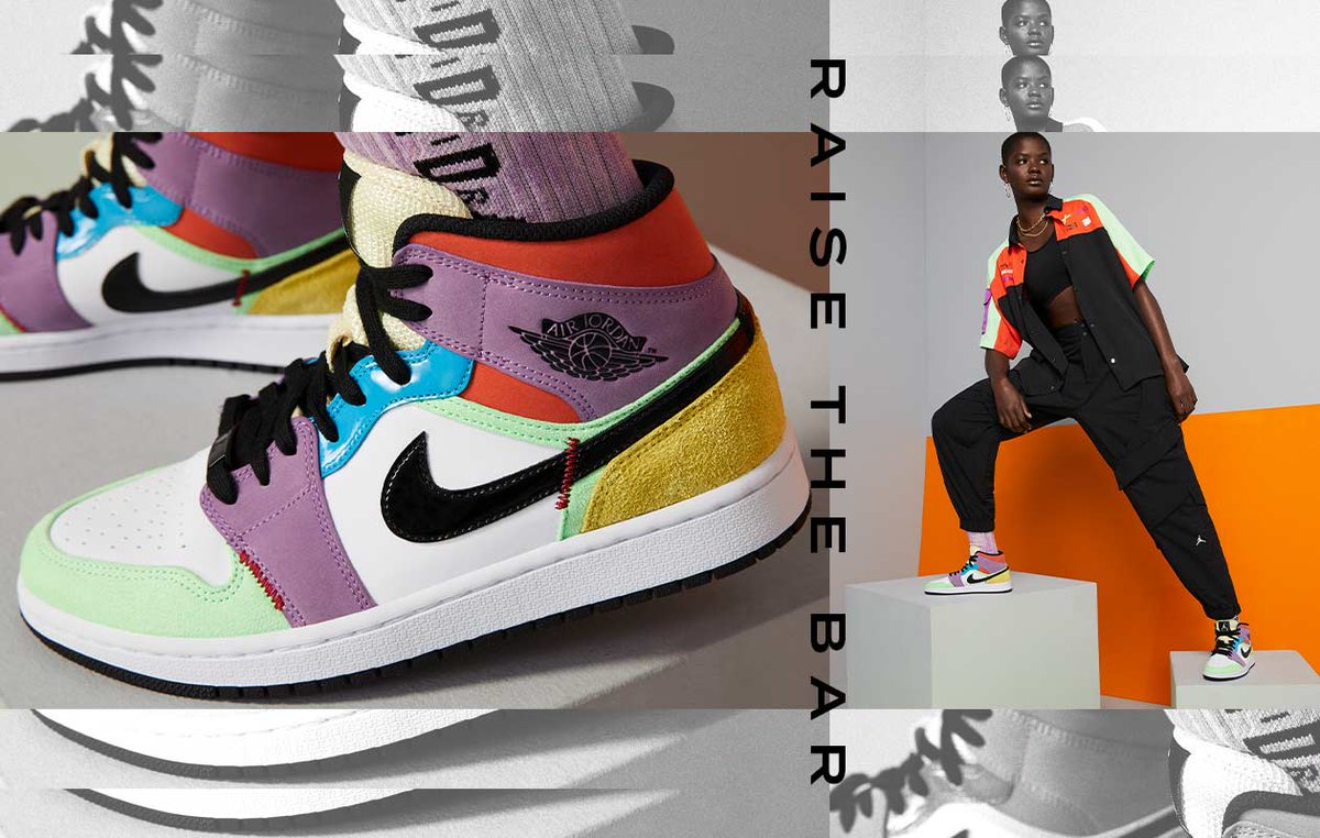 Giày Nike Air Jordan 1 Mid SE 'Lightbulb' CW1140-100 - Ảnh 11