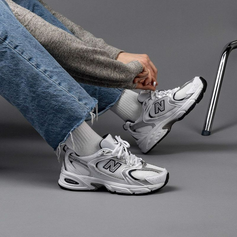 Giày New Balance 530 Retro 'Running Navy' MR530SG - Ảnh 4