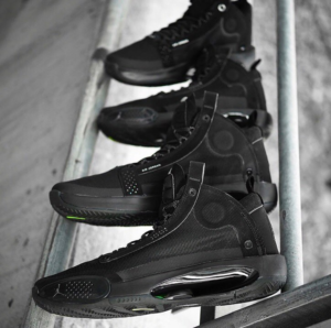 Alternative view of Giày Nike Air Jordan 34 GS 'Black Cat' BQ3384-003