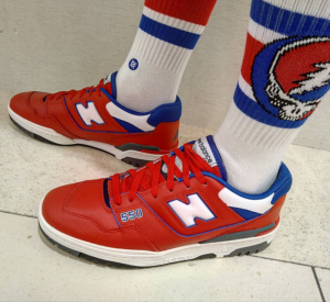 Alternative view of Giày New Balance 550 'Red Royal' BB550MD1