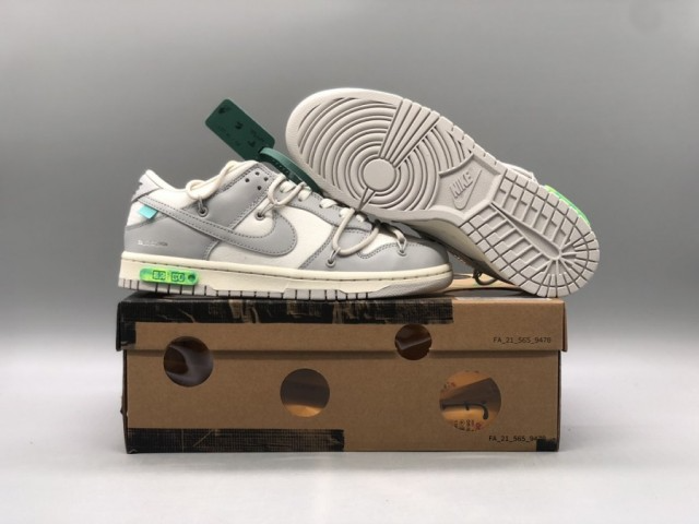 Giày Nike Off-White x Dunk Low 'Lot 42 Of 50' DM1602-117 - Ảnh 6