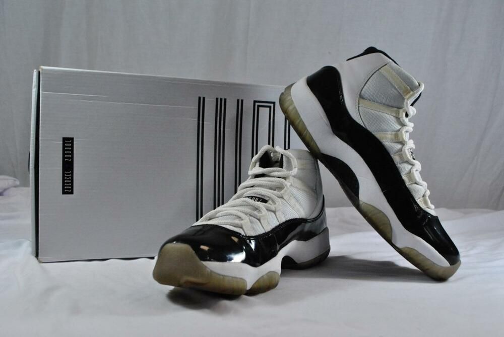 Giày Nike Air Jordan 11 Retro 'Concord' 2011 378037-107 - Ảnh 6
