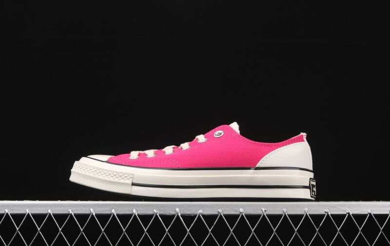 Giày Converse Chuck 70 Low 'Psychedelic Hoops Cerise Pink' 167827C - Ảnh 3