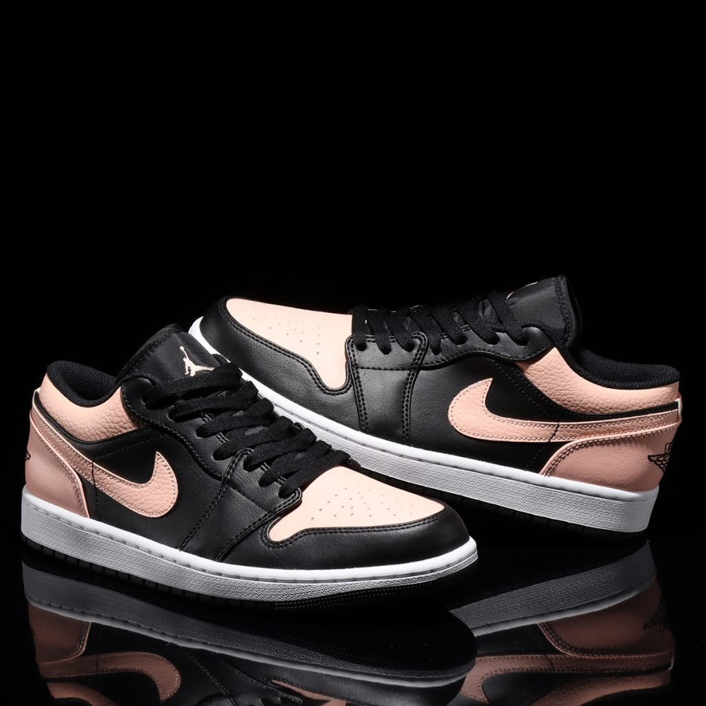 Giày Nike Air Jordan 1 Low 'Crimson Tint' 553558-034 - Ảnh 9