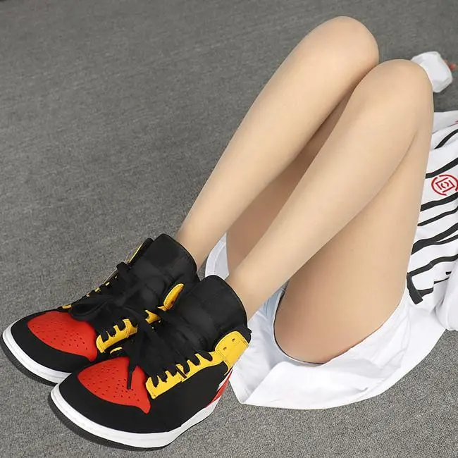 Alternative view of Giày Nike Air Jordan 1 Mid SE GS 'Amarillo Team Orange' BQ6931-087