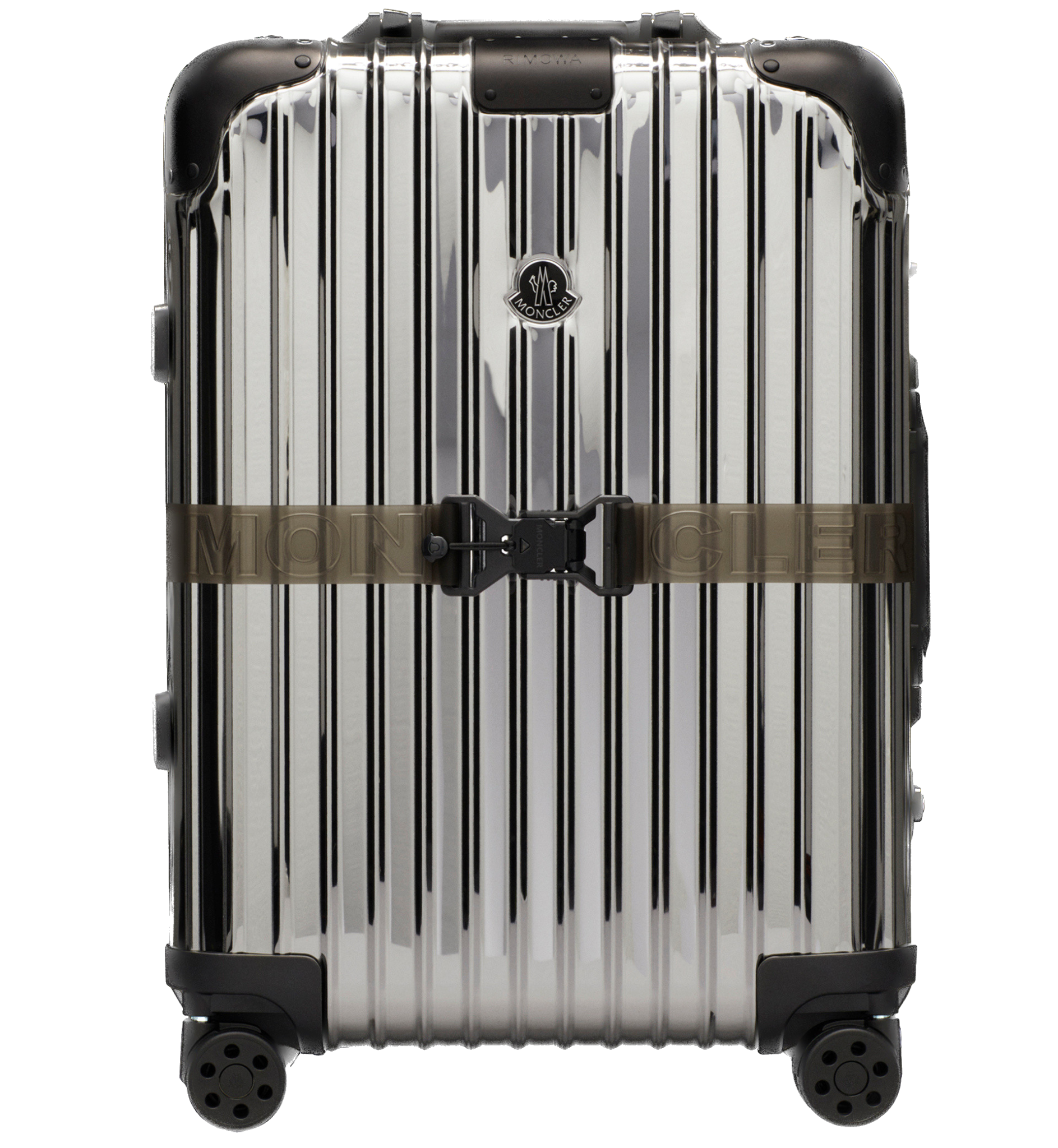 Vali Moncler Rimowa Reflection Suitcase 'Metallic Silver' F20967D7010002SQS900