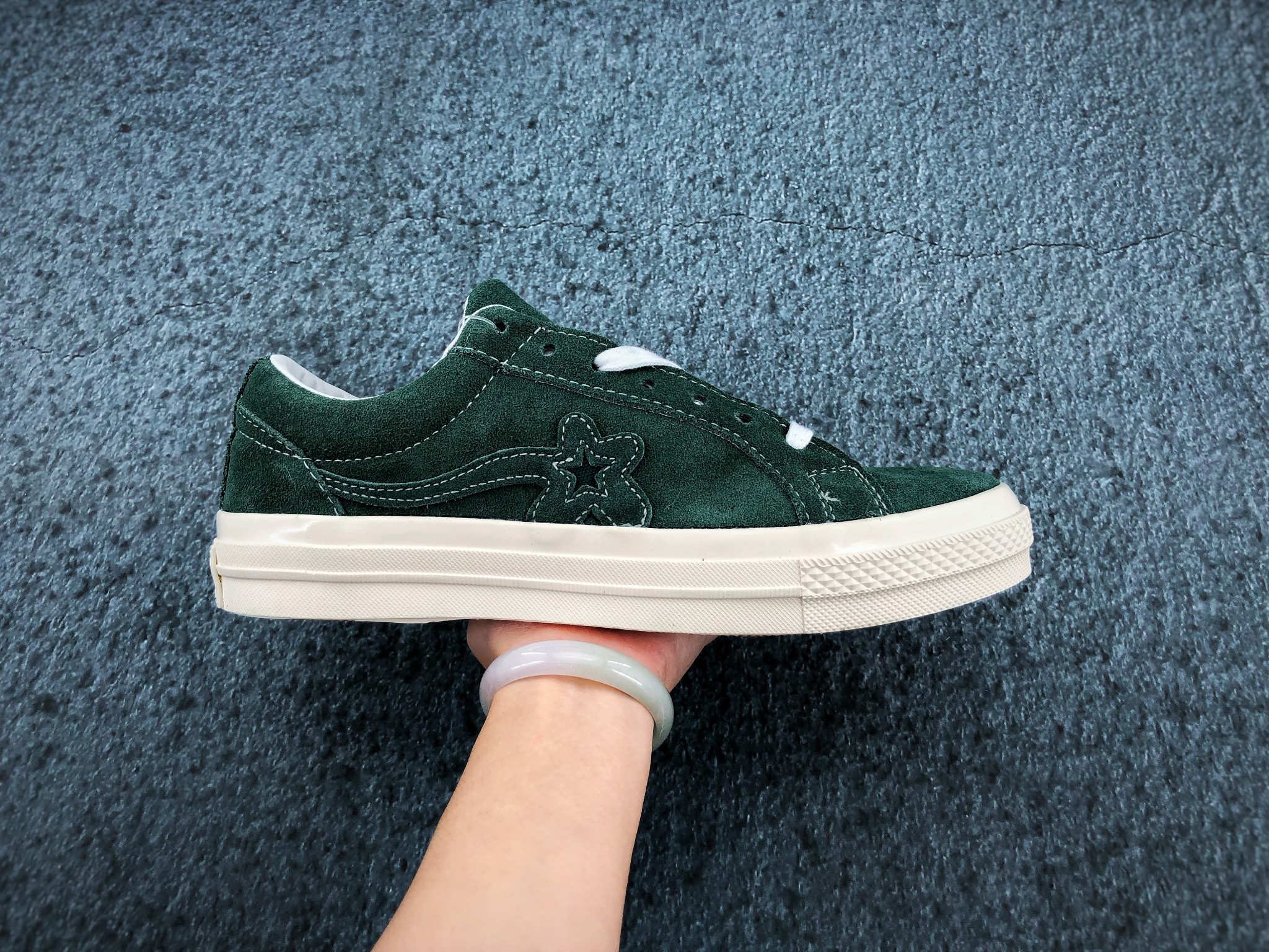 Giày Converse Golf Le Fleur x One Star Ox 'Greener Pastures' 162130C - Ảnh 6