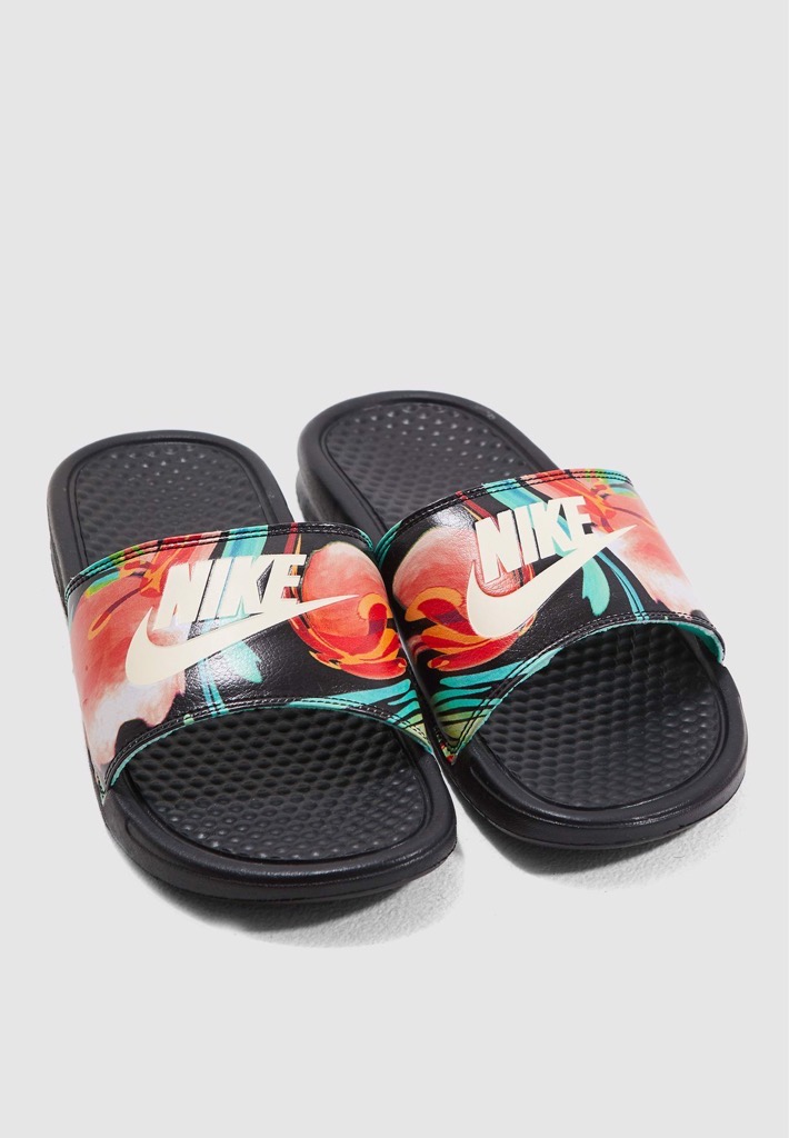 Dép Nike Wmns Benassi JDI Print 'Floral' 618919-019 - Ảnh 5