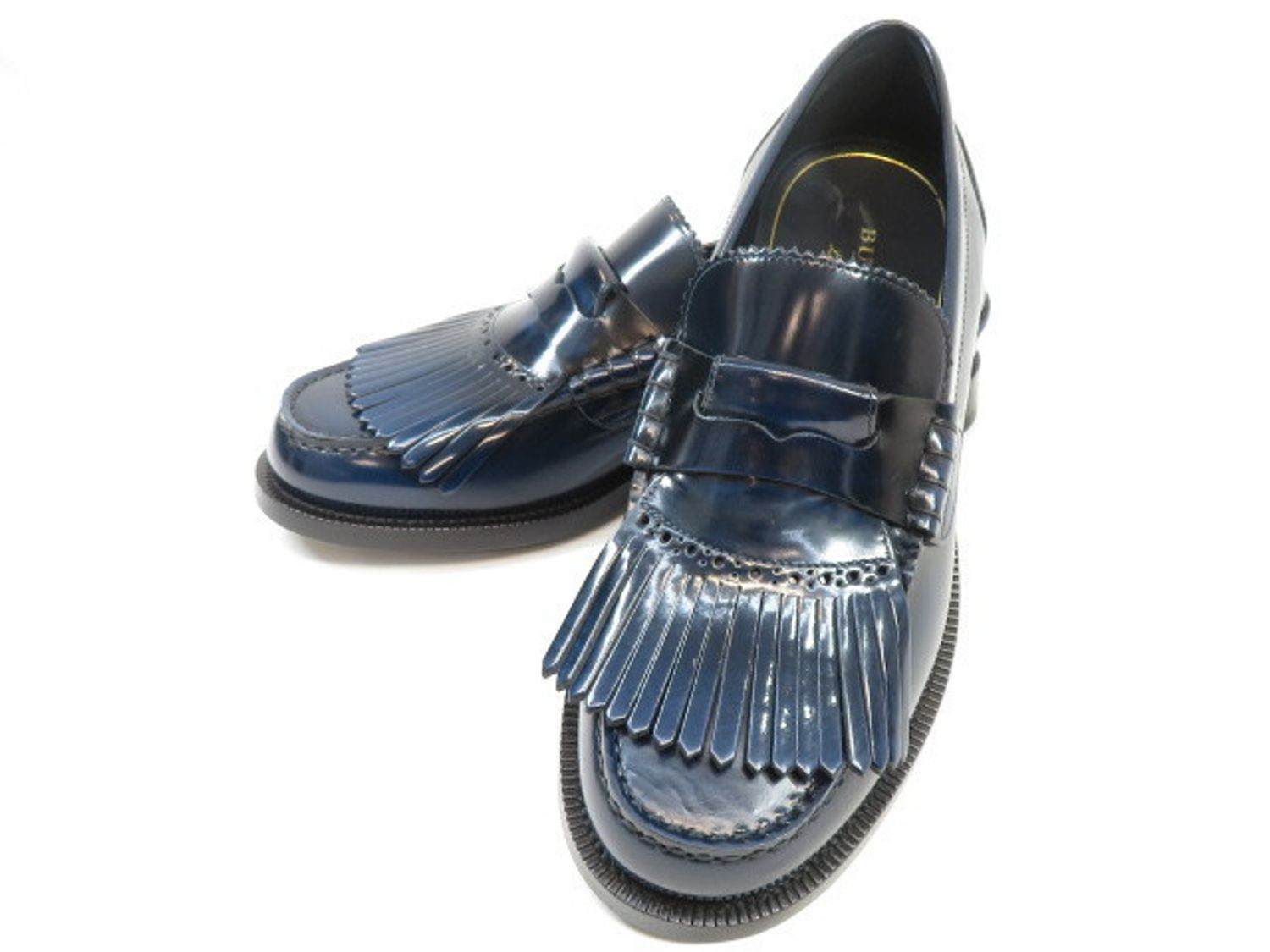 Giày BURBERRY Bedmoore Fringe Loafer 4076159 - Ảnh 2