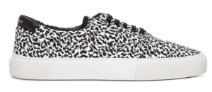 Giày Saint Laurent Venice Sneakers In Spakle-Print Canvas 66933026Q109074