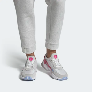 Alternative view of Giày Adidas Wmns Falcon White Shock Pink EG2866