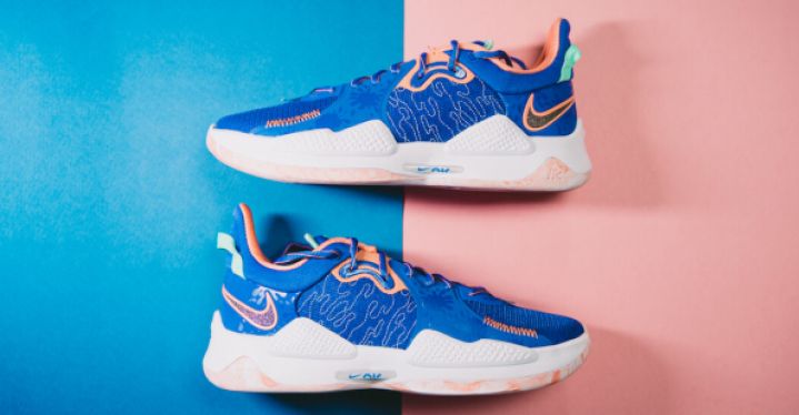 Giày Nike PG 5 'LA Drip' CW3143-400 - Ảnh 7