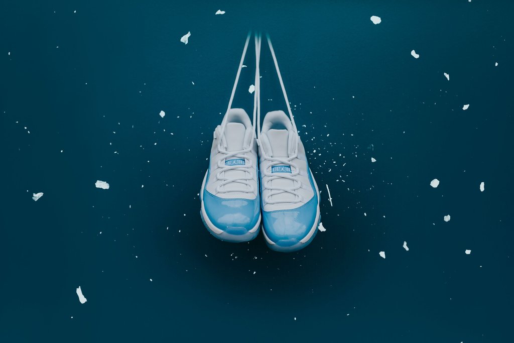 Giày Nike Air Jordan 11 Retro Low 'University Blue' 528896-106 - Ảnh 13