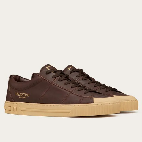 Giày Valentino Garavani Calfskin Sneaker 1Y2S0F90JKDKG8 - Ảnh 3