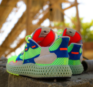 Alternative view of Giày Adidas ZX 4000 4D 'Easy Mint' EF9623
