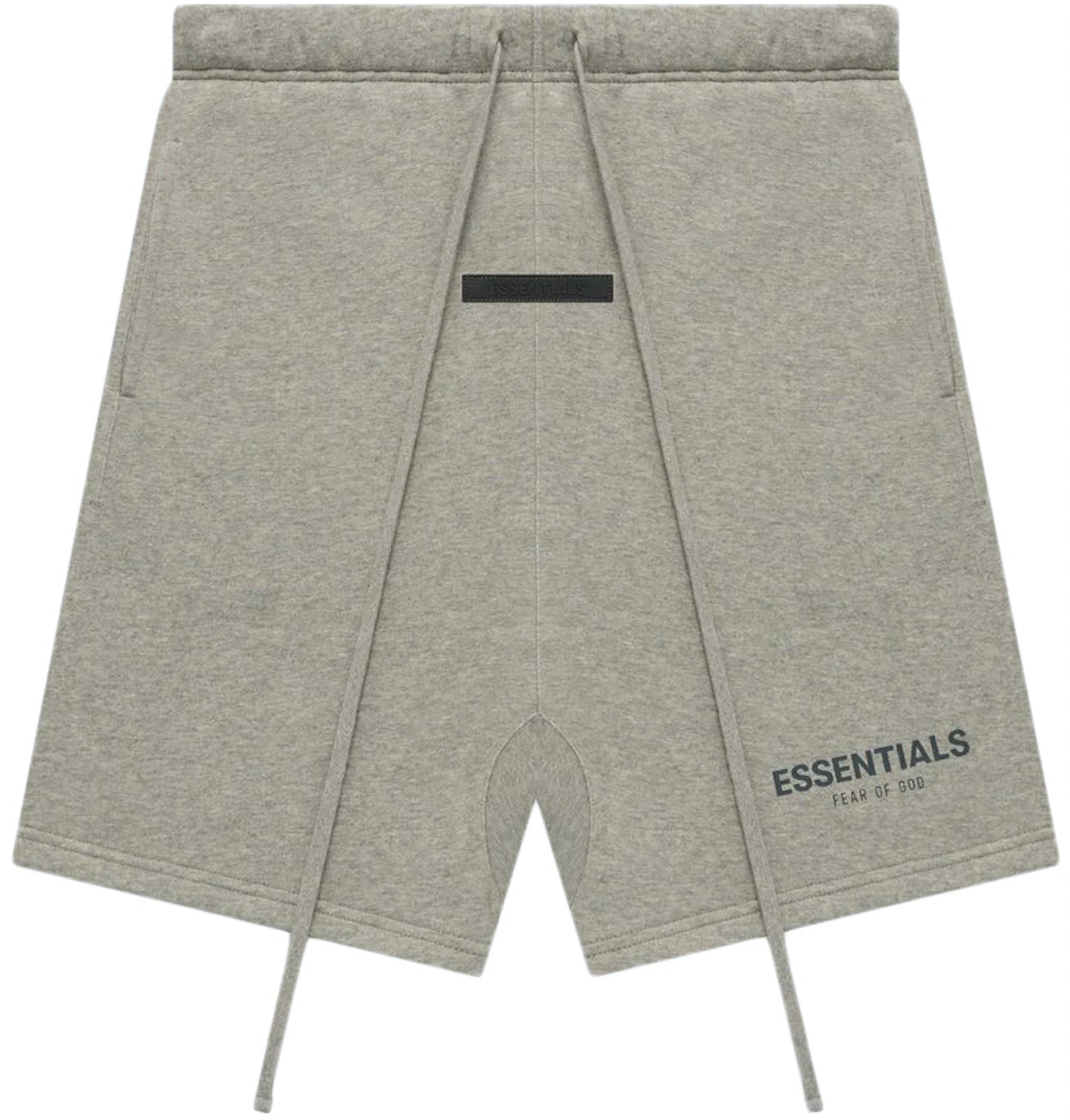 Quan Fear Of God Essentials Sweatshort 'Dark Heather Oatmeal'