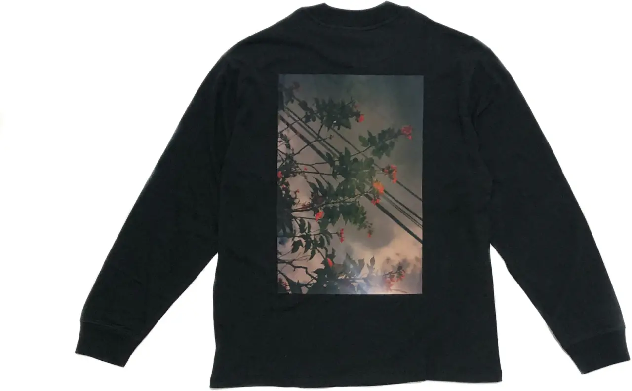 Alternative view of Fear Of God Essentinals Long Sleeve Photo T Shirt Black ESLSPTBK