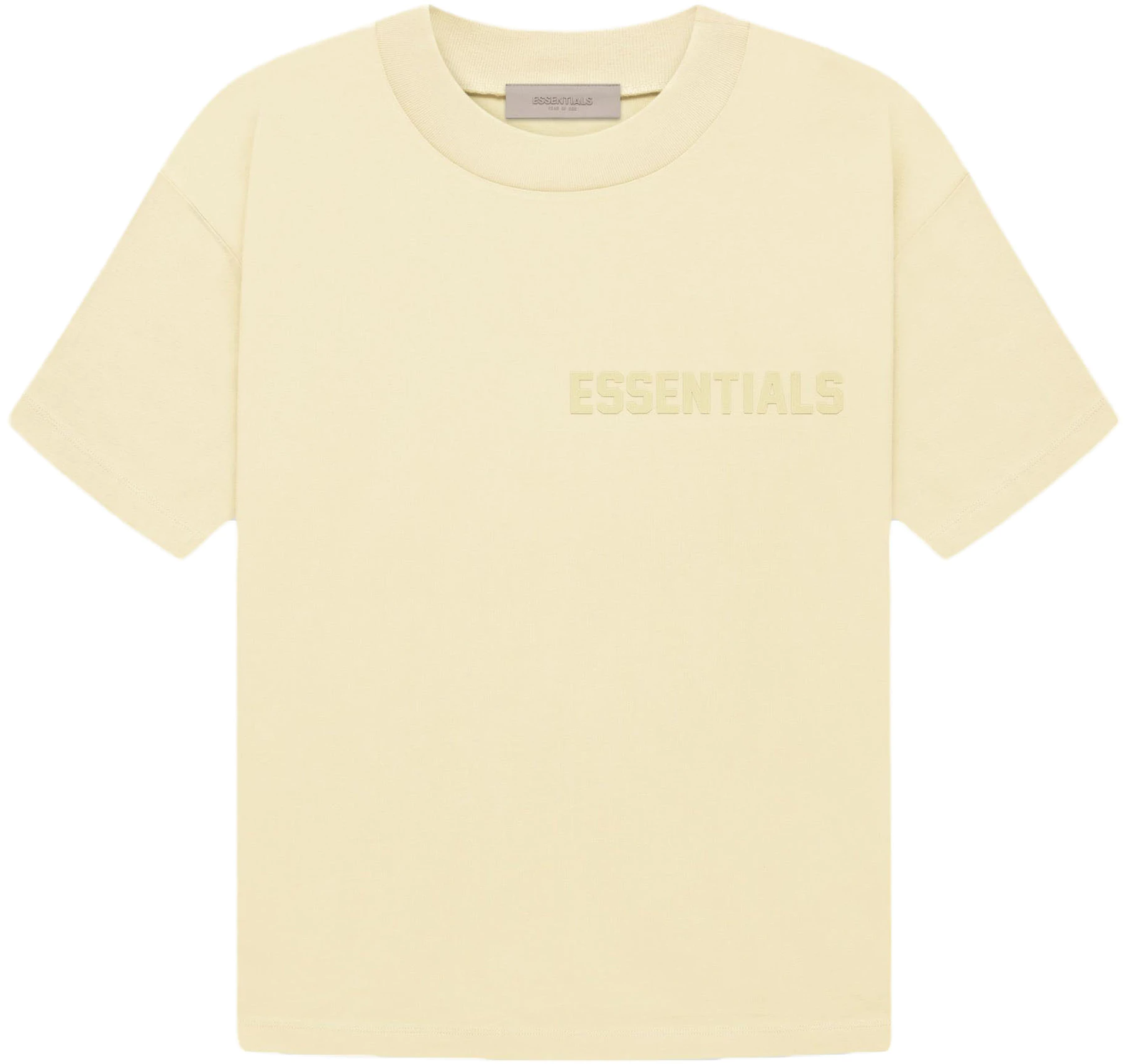 Ao Fear Of God Essentials T Shirt 'Canary'