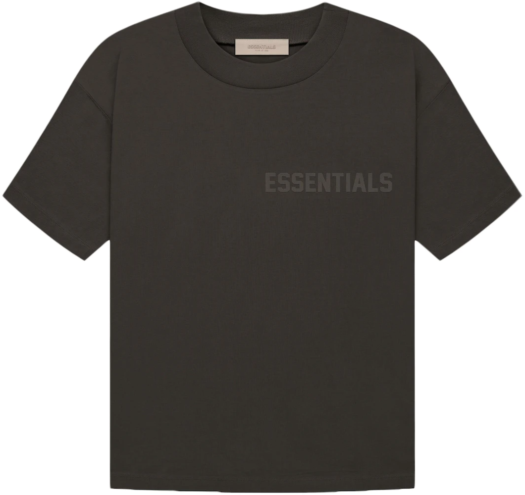 Ao Fear Of God Essentials T Shirt SS22 'Off Black'
