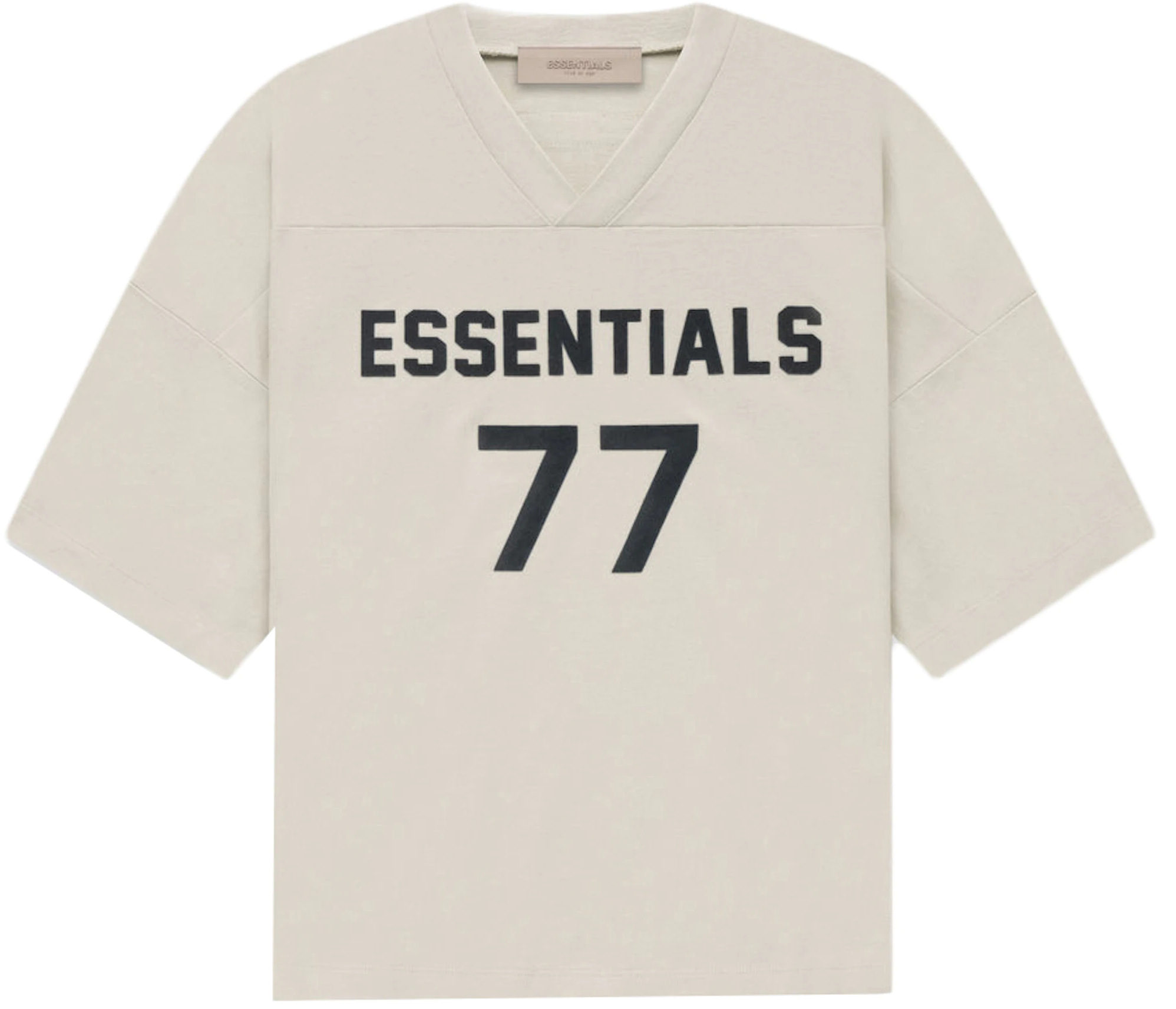 Ao Fear Of God Essentials Football 77 Tee SS22 'Wheat'