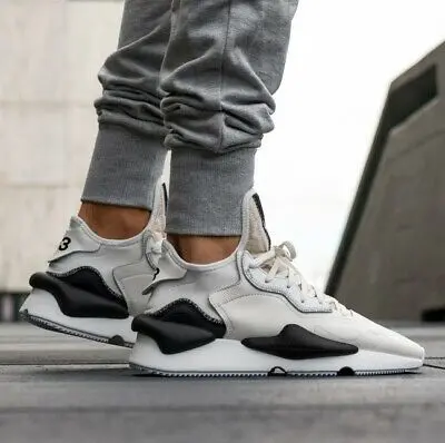 Alternative view of Giày Adidas Y-3 Kaiwa 'White Black' BC0907