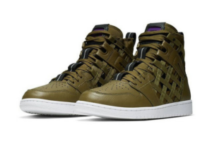 Alternative view of Giày Nike Air Jordan 1 High Cargo 'Olive Flak' CD6757-300
