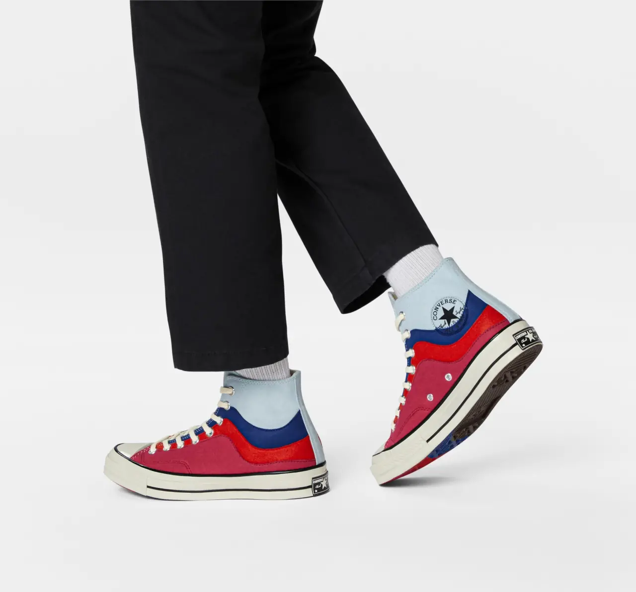 Giay Converse Chuck 70 'Thermo Felt Starlight Blue Love' 169519C