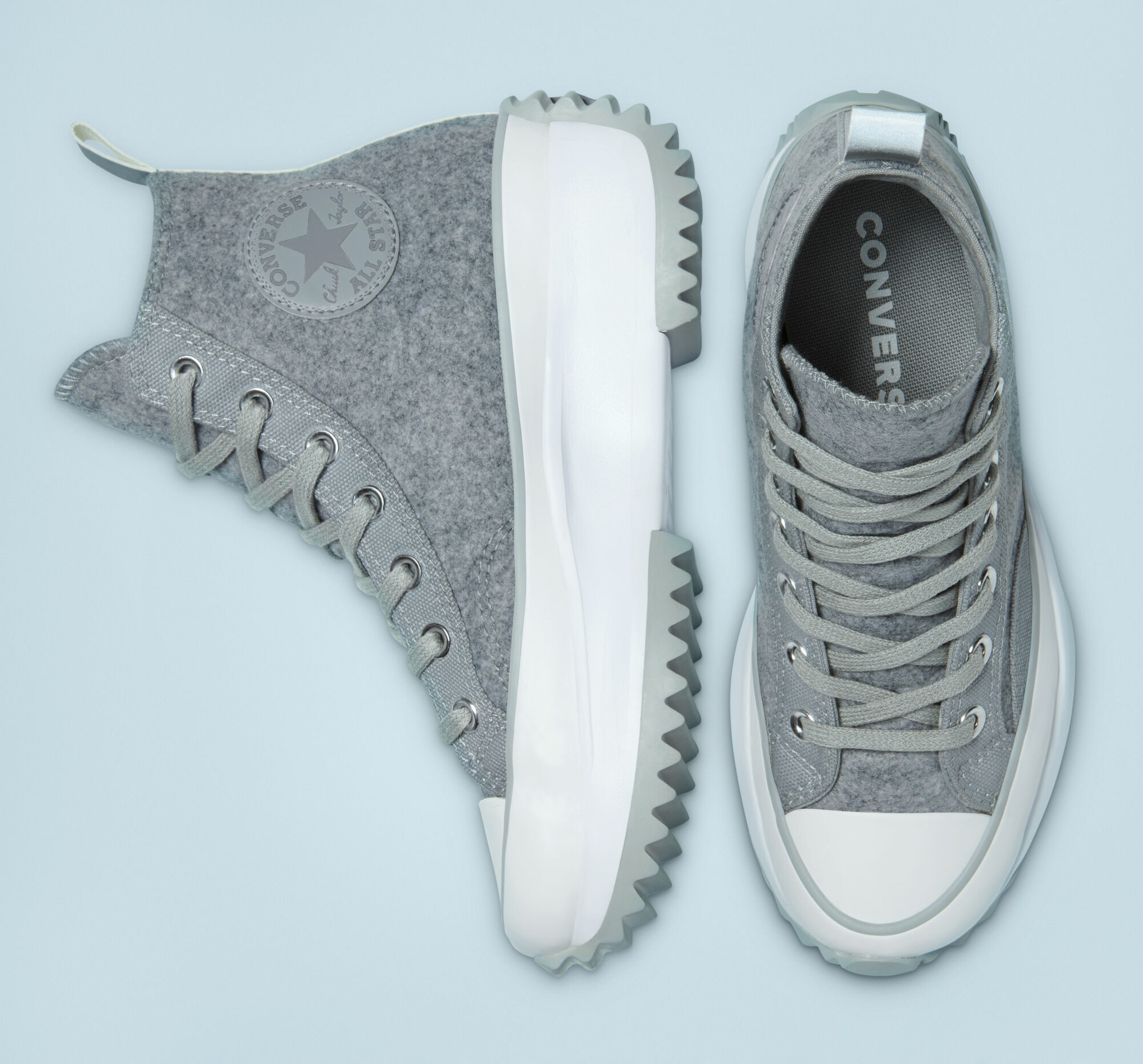 Giày Converse Run Star Hike High 'Black Ice Ash Stone' 169438C - Ảnh 7