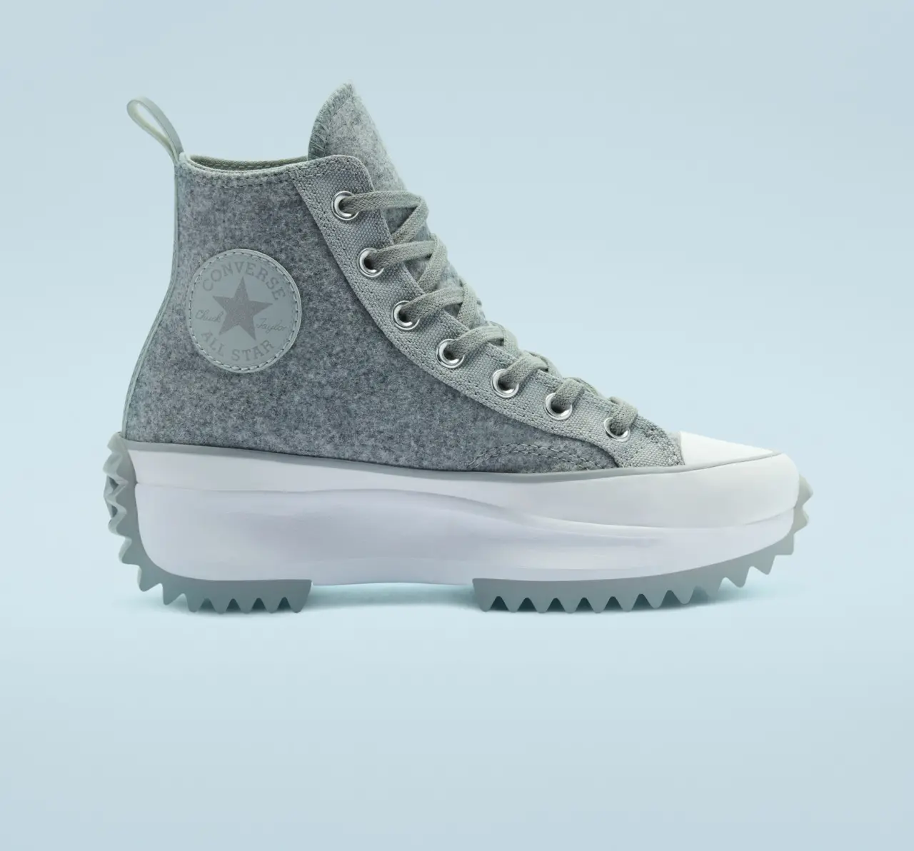 Alternative view of Giày Converse Run Star Hike High 'Black Ice Ash Stone' 169438C