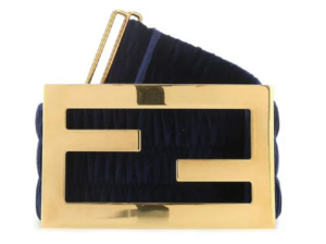 Thắt Lưng Fendi FF Ruched Belt 8C0621ADLMF1CFX