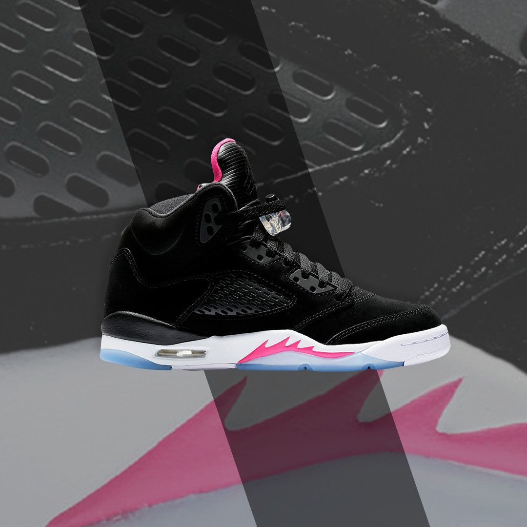 Giày Nike Air Jordan 5 Retro GS 'Deadly Pink' 440892-029 - Ảnh 6
