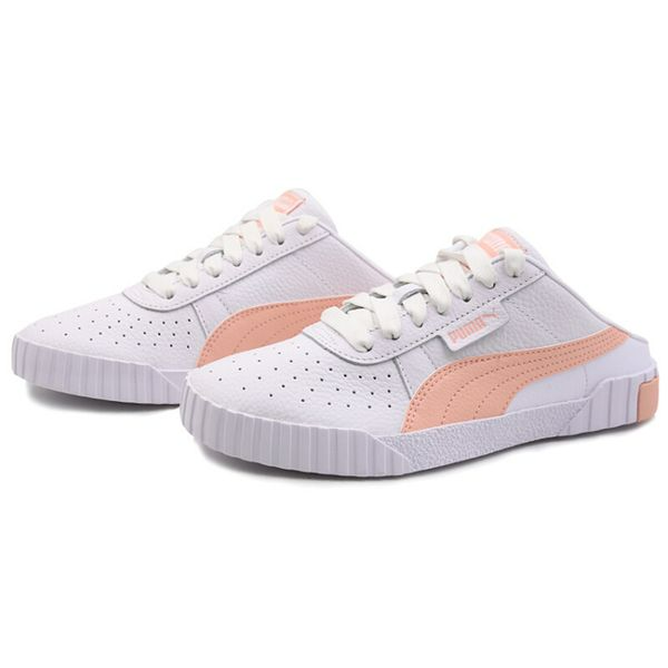 Giày Puma Cali Lo Slip On Mule 'White Peach' 370484-06 - Ảnh 2