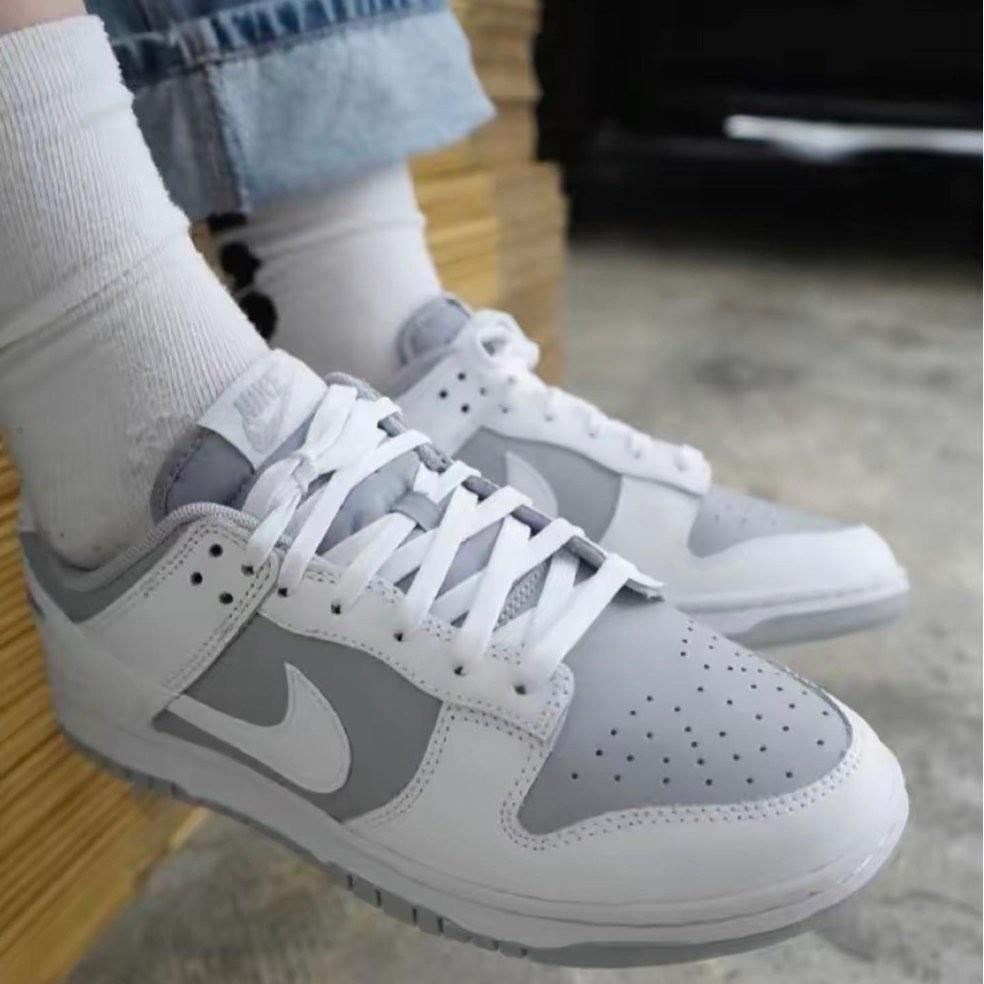 Giày Nike Dunk Low 'Grey White' DJ6188-003 - Ảnh 4