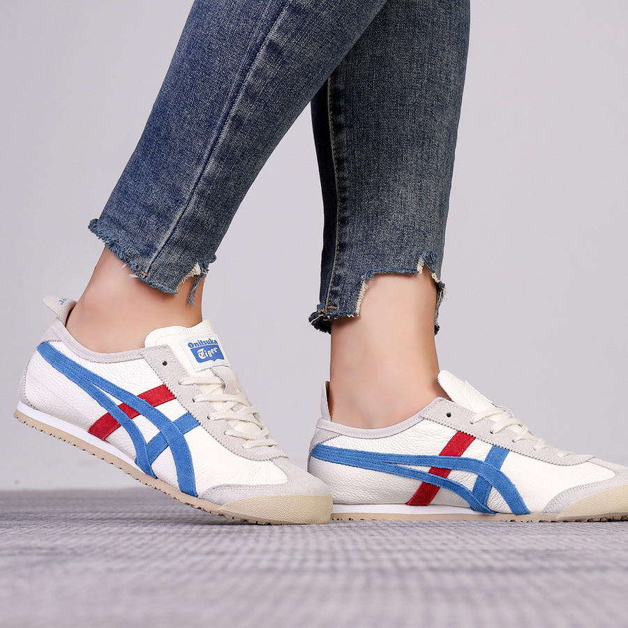 Giay Onitsuka Tiger Mexico 66 'White Blue Red' 1183B391-100