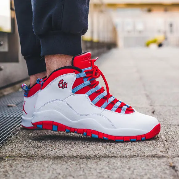 Alternative view of Giày Nike Air Jordan 10 "Chicago" 2016 310805-114