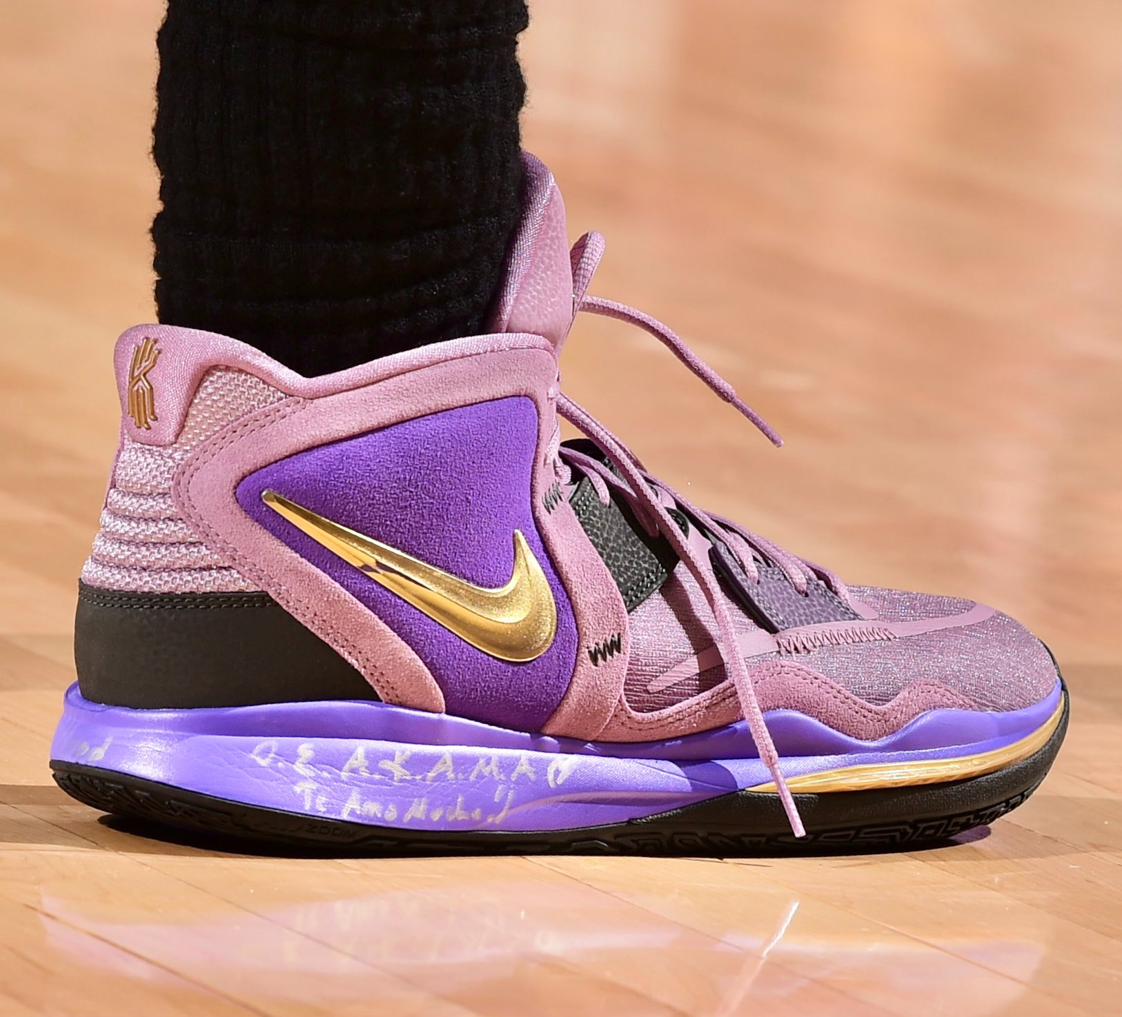 Giày Nike Kyrie 8 Infinity GS 'Amethyst Wave' DD0334-500 - Ảnh 4