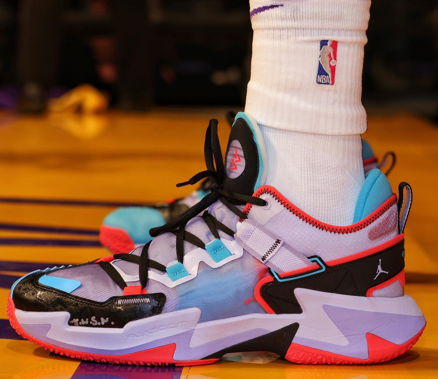Giày Nike Air Jordan Why Not 5 'Childhood' DC3638-500 - Ảnh 2