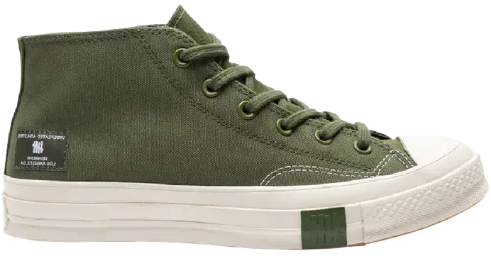 Giay Converse X Undefeated Chuck 70 Mid 'Chive' A02143C