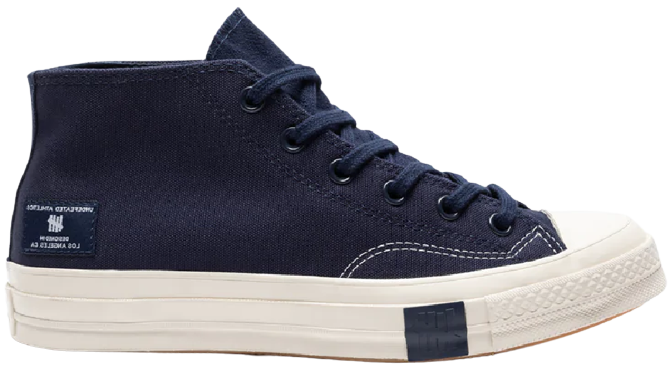Giày Converse X Undefeated Chuck 70 Mid 'Blackiris' A02142C