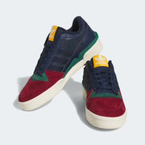 Giay Adidas Originals Forum Exhibit Low 'Navy Red' HQ7116
