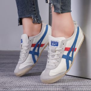 Giay Onitsuka Tiger Mexico 66 'White Blue Red' 1183B391-100