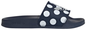 Dép Adidas Wmns Adilette Lite Slides 'Trefoil Logo Polka Dot Navy' FU9148