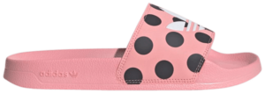 Dép Adidas Wmns Adilette Lite Slides 'Trefoil Logo Polka Dot Pink' FU9149