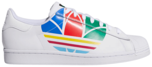 Giày Adidas Superstar Pure 'Colorful Trefoil Cloud White' FU9519