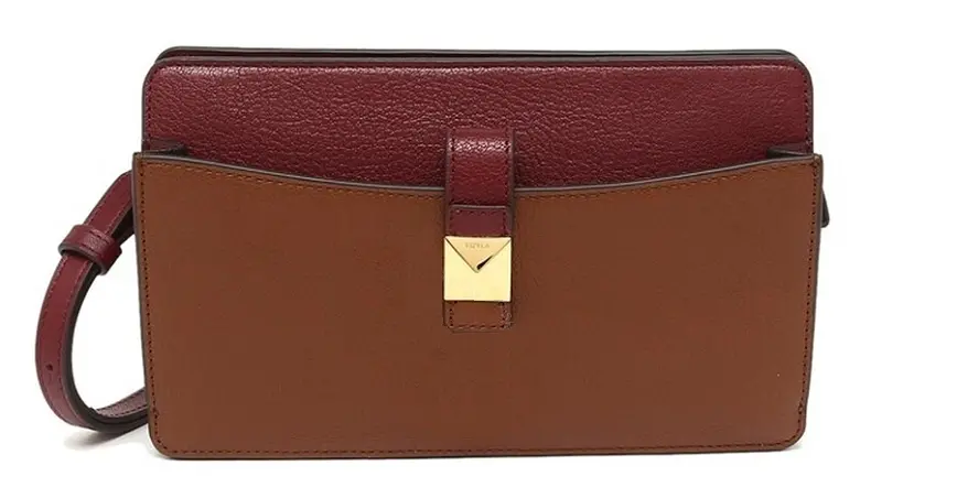 Túi Furla Ladies Diva Textured Leather 'Red' EV29-1026699